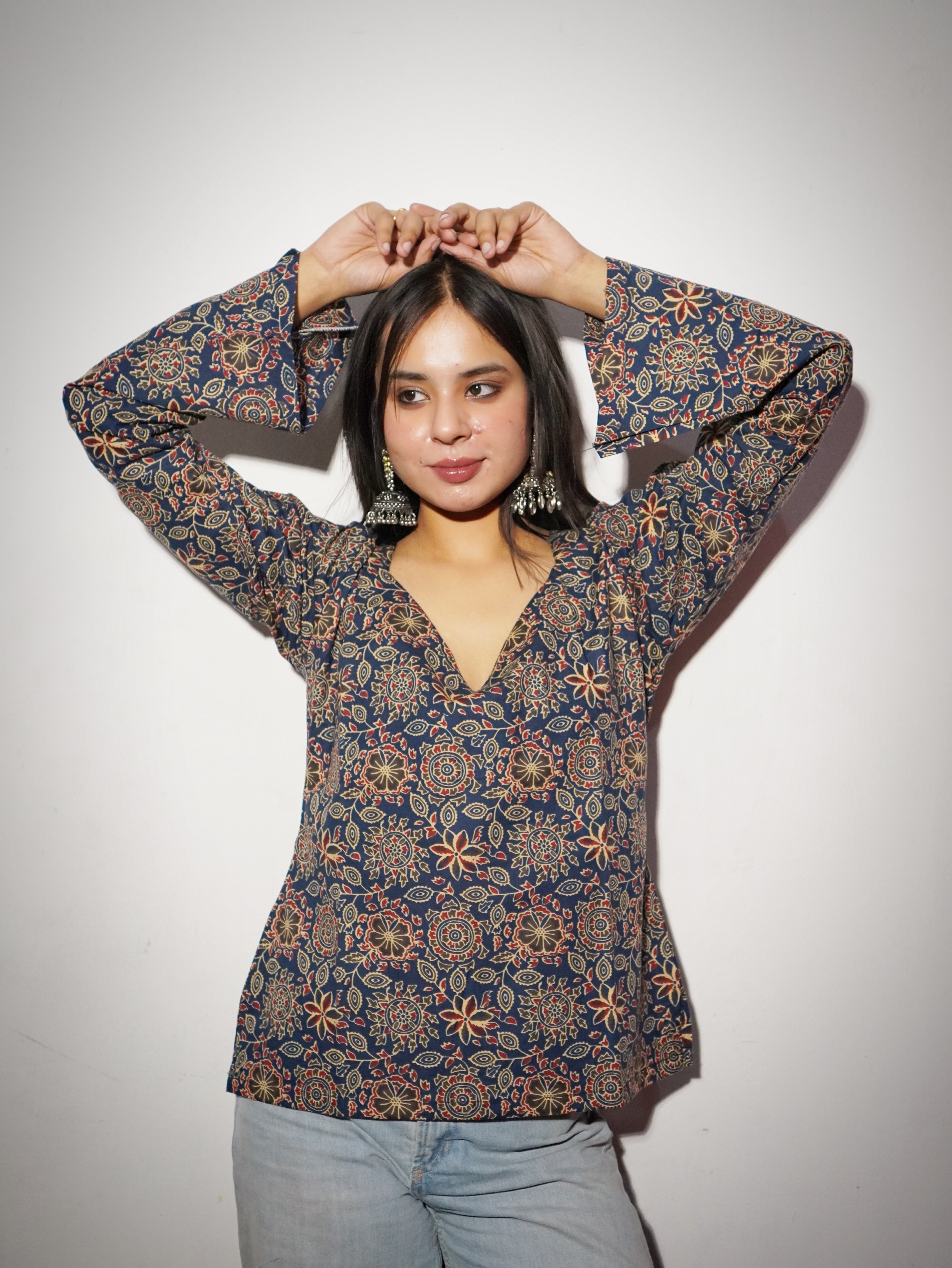 AAFIYA COTTON OVERSIZE KURTA