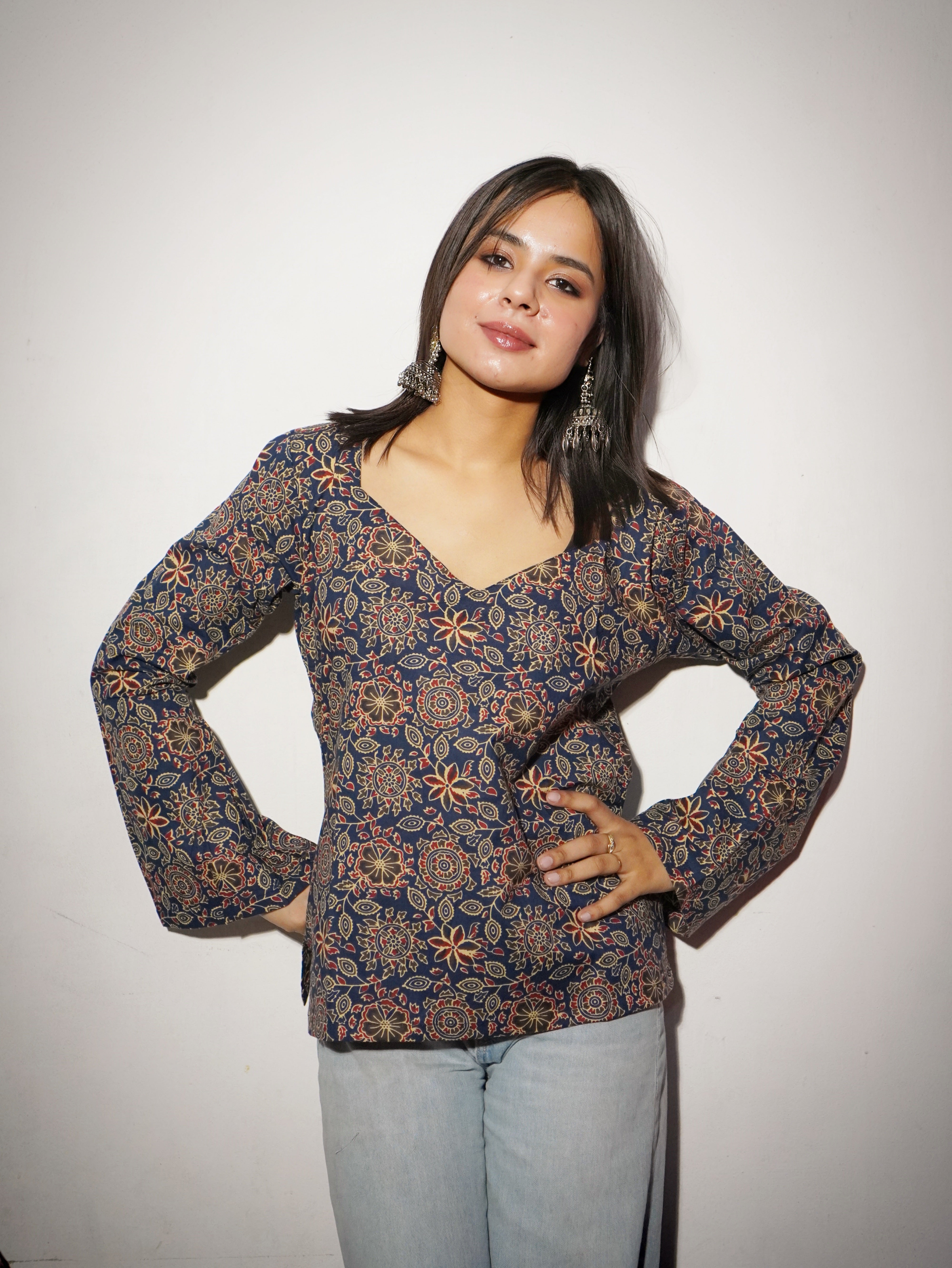 AAFIYA COTTON OVERSIZE KURTA