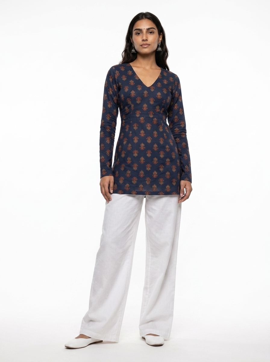 NAYIKA FULL SLEEVE KURTI
