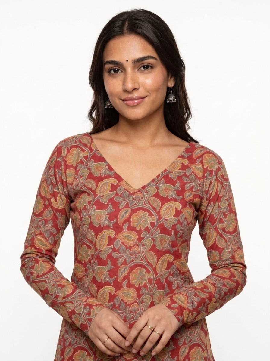 Heer Deep Back Kurti