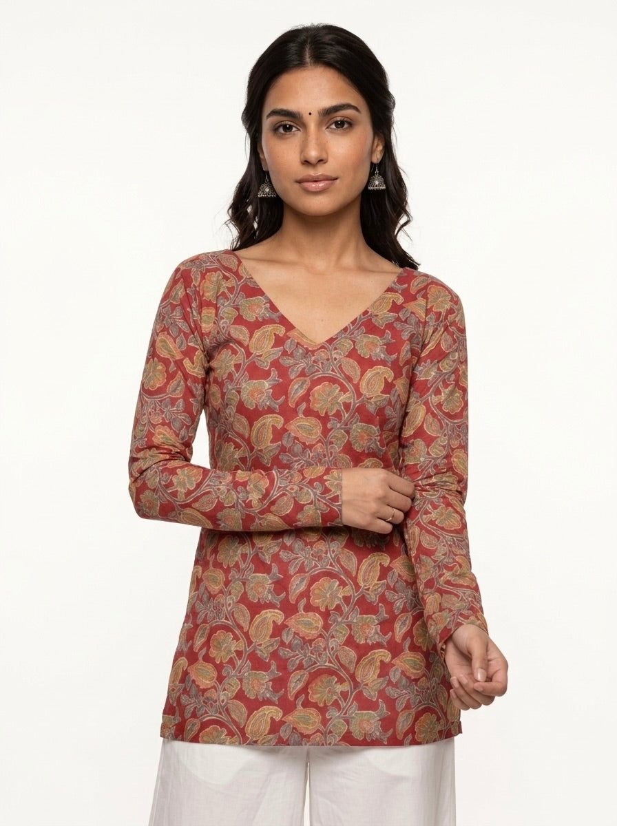 HEER DEEP BACK KURTI