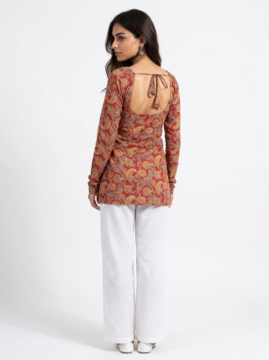 Heer Deep Back Kurti