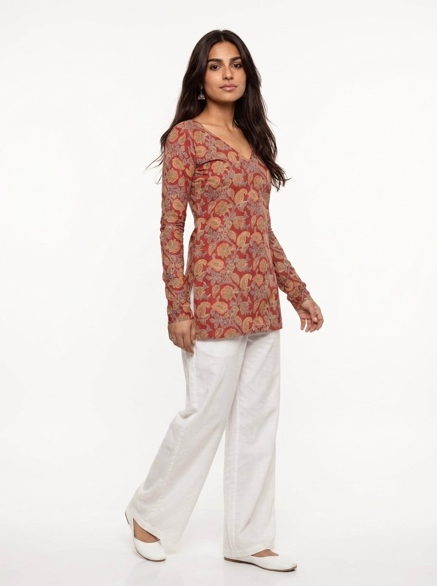Heer Deep Back Kurti