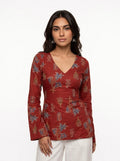 Sasha Bell Sleeve Corset Kurti