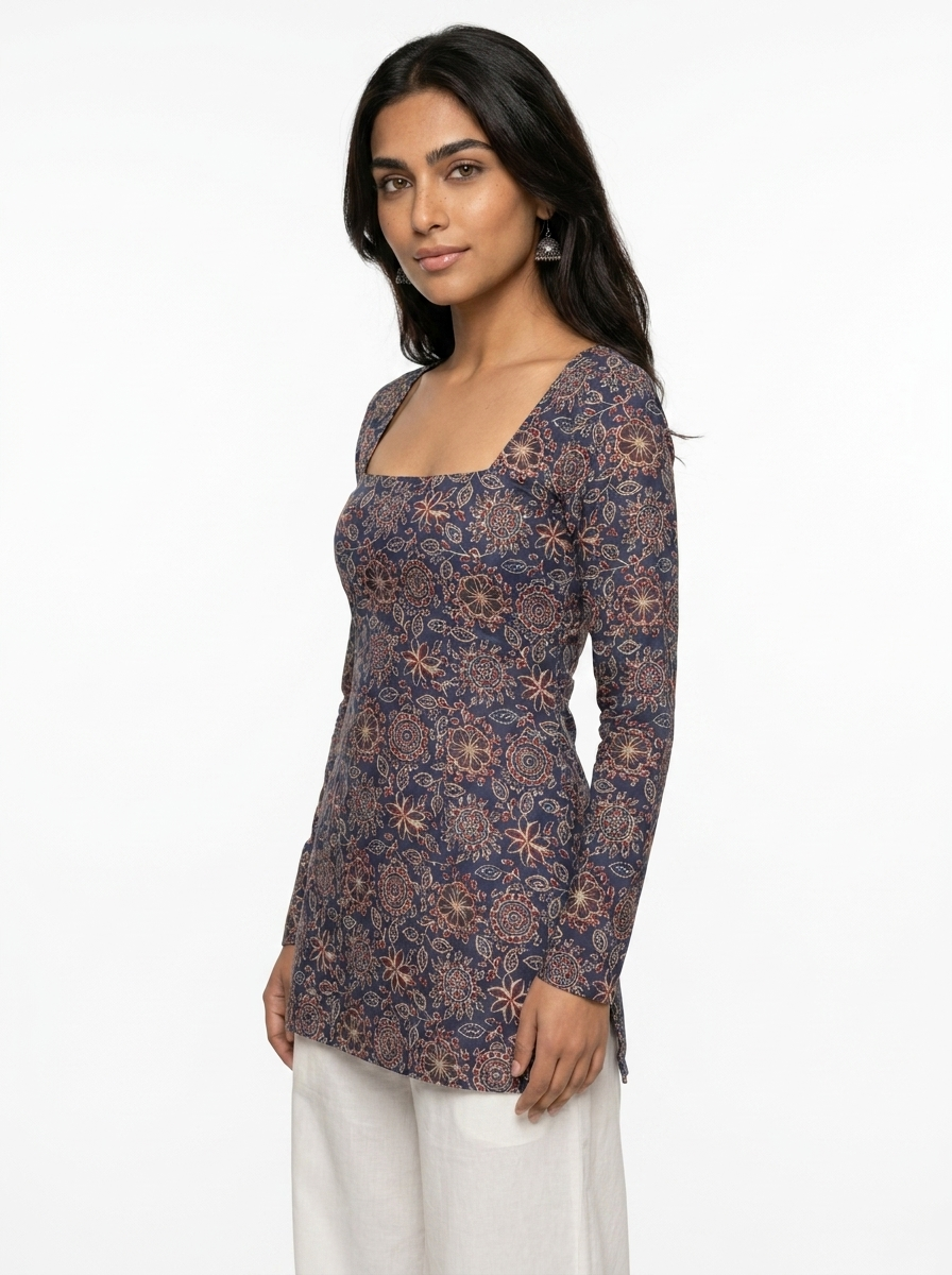 Mehvish Full Sleeved Corset Back Kurti