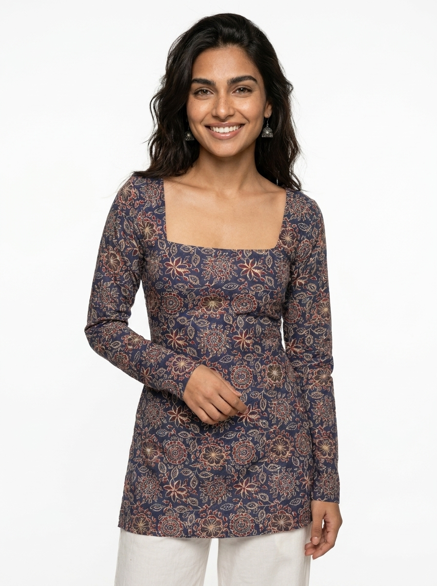 Mehvish Full Sleeved Corset Back Kurti