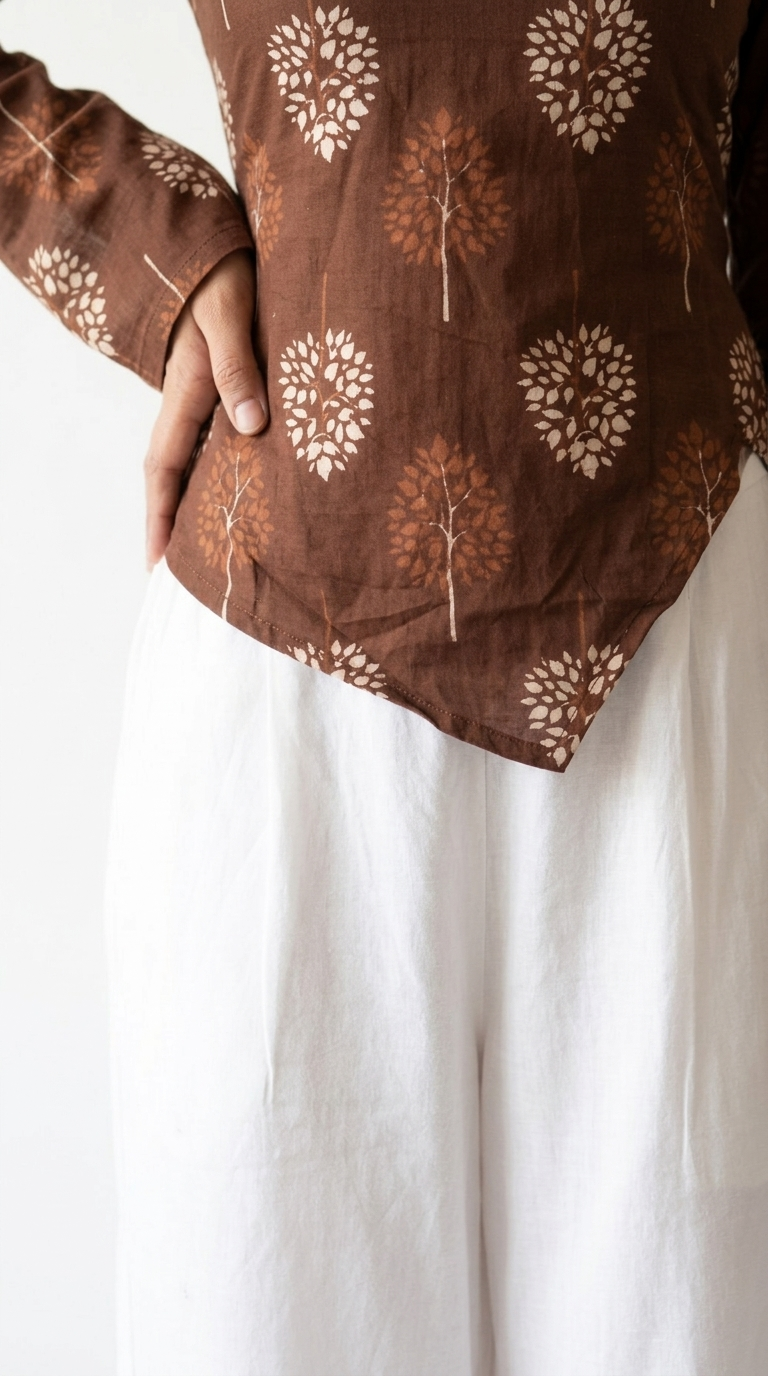 Anaya Asymetric Corset Top