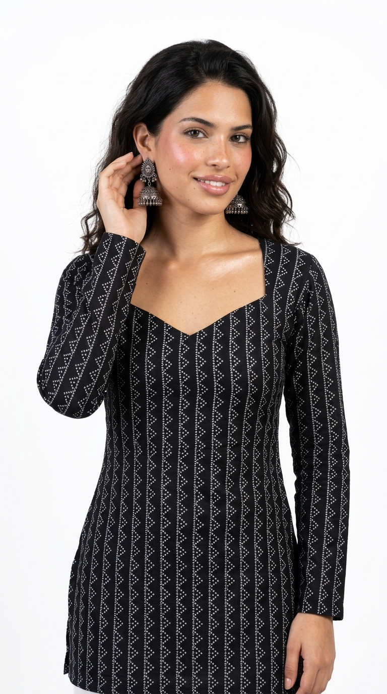JALWA FULL SLEEVE CORSET KURTI