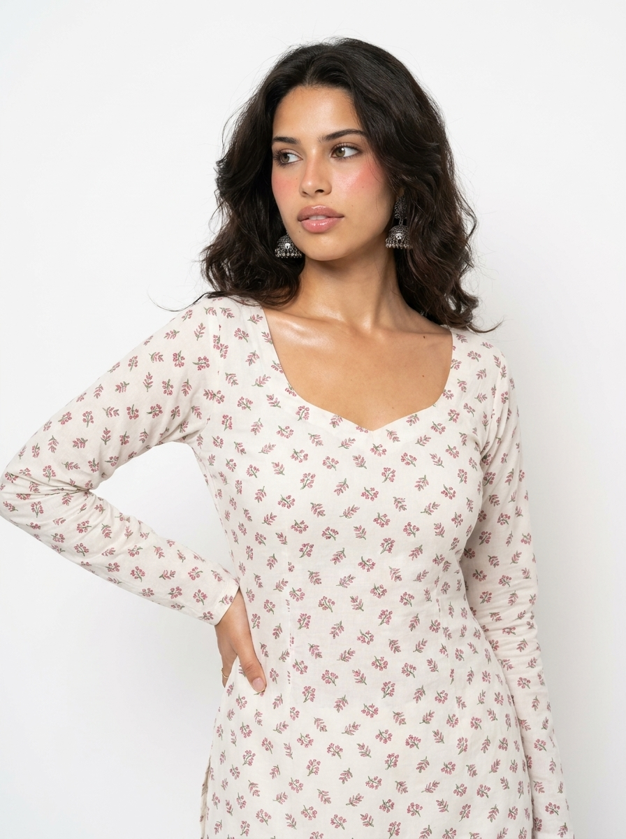 Pehar Deep Back Kurti