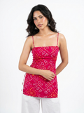 Fiza Backless Short Kurti