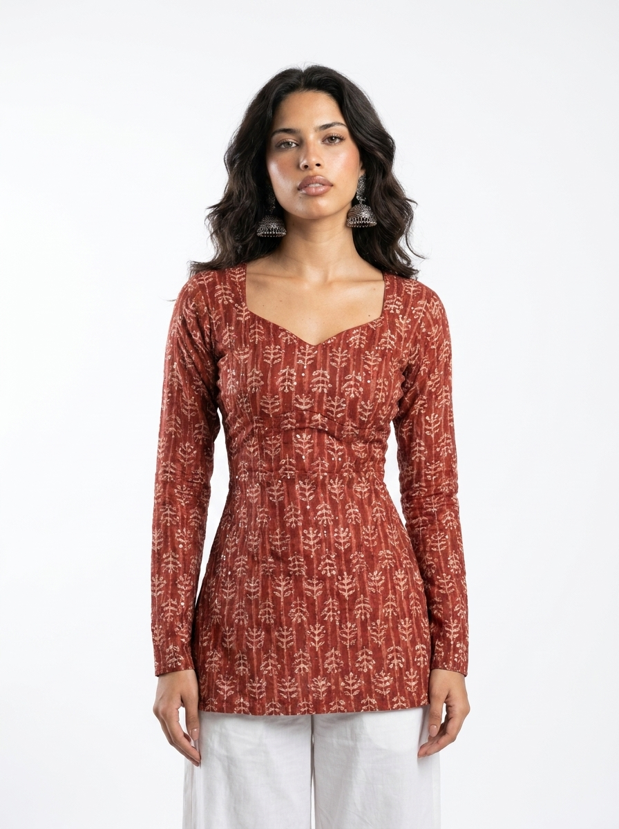 Aafreen Full Sleeve Kurti