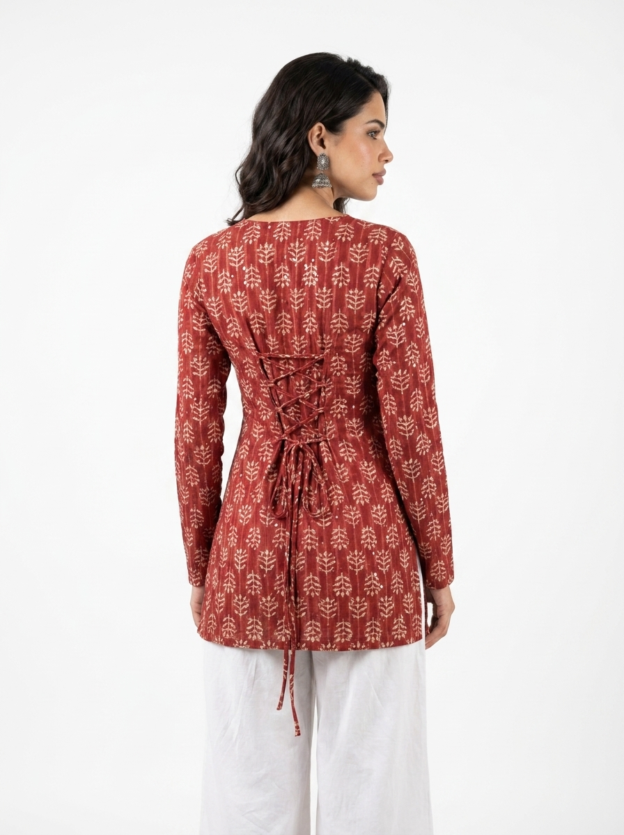Aafreen Full Sleeve Kurti