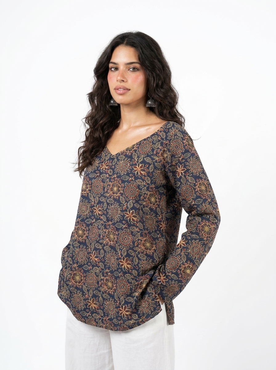 Aafiya Cotton Oversize Kurta
