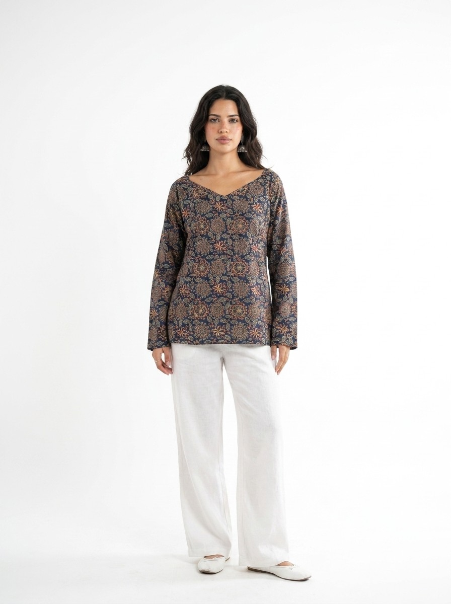 Aafiya Cotton Oversize Kurta