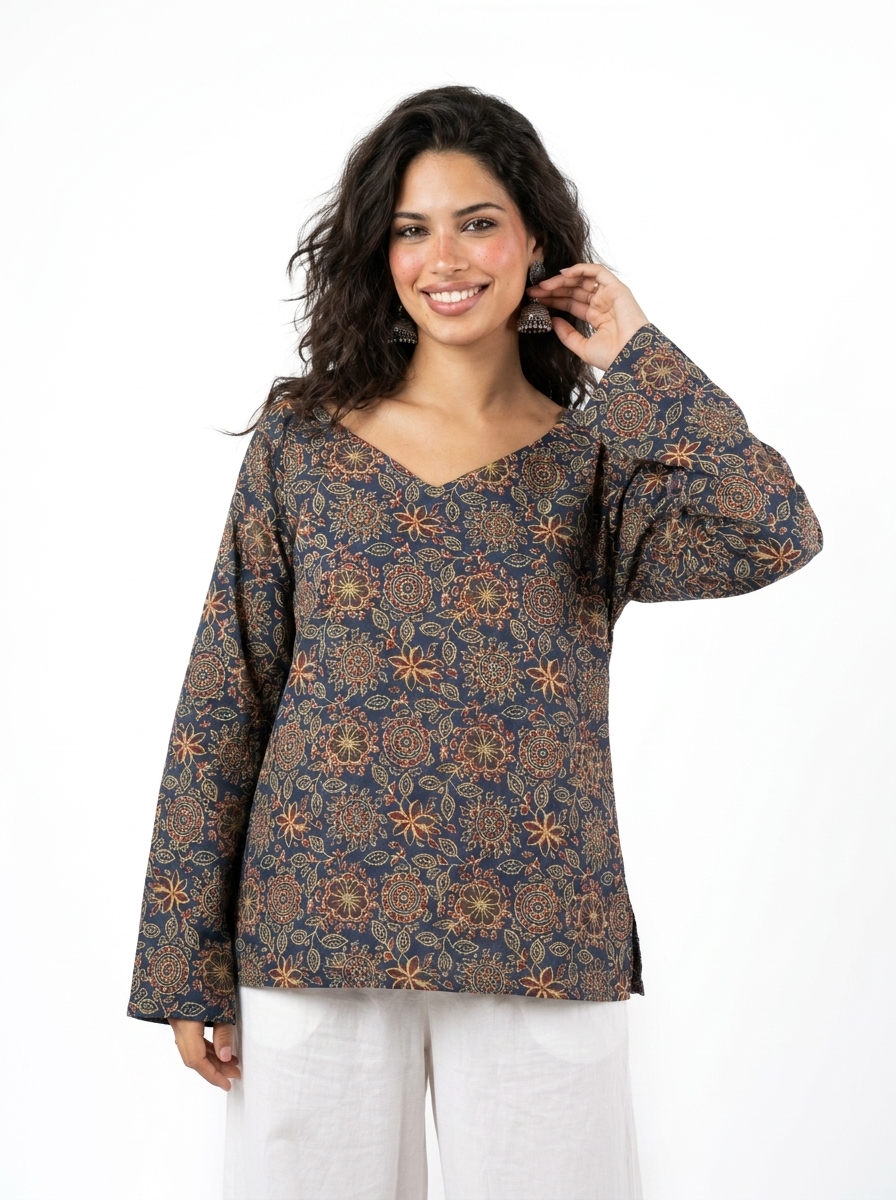 Aafiya Cotton Oversize Kurta