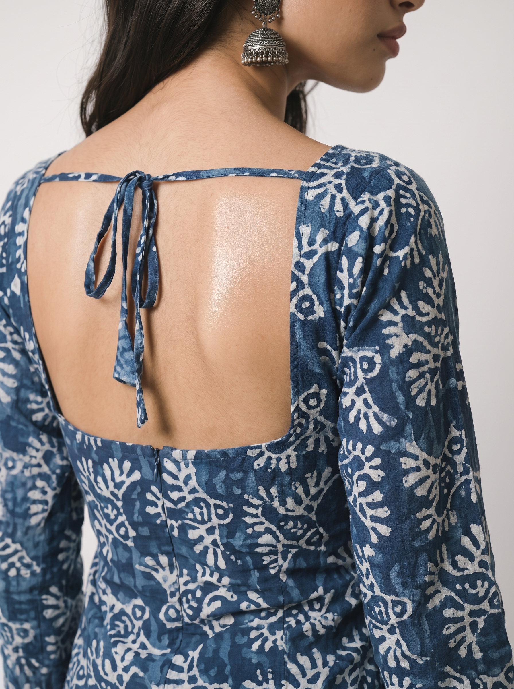 KIYARA DEEP BACK KURTI
