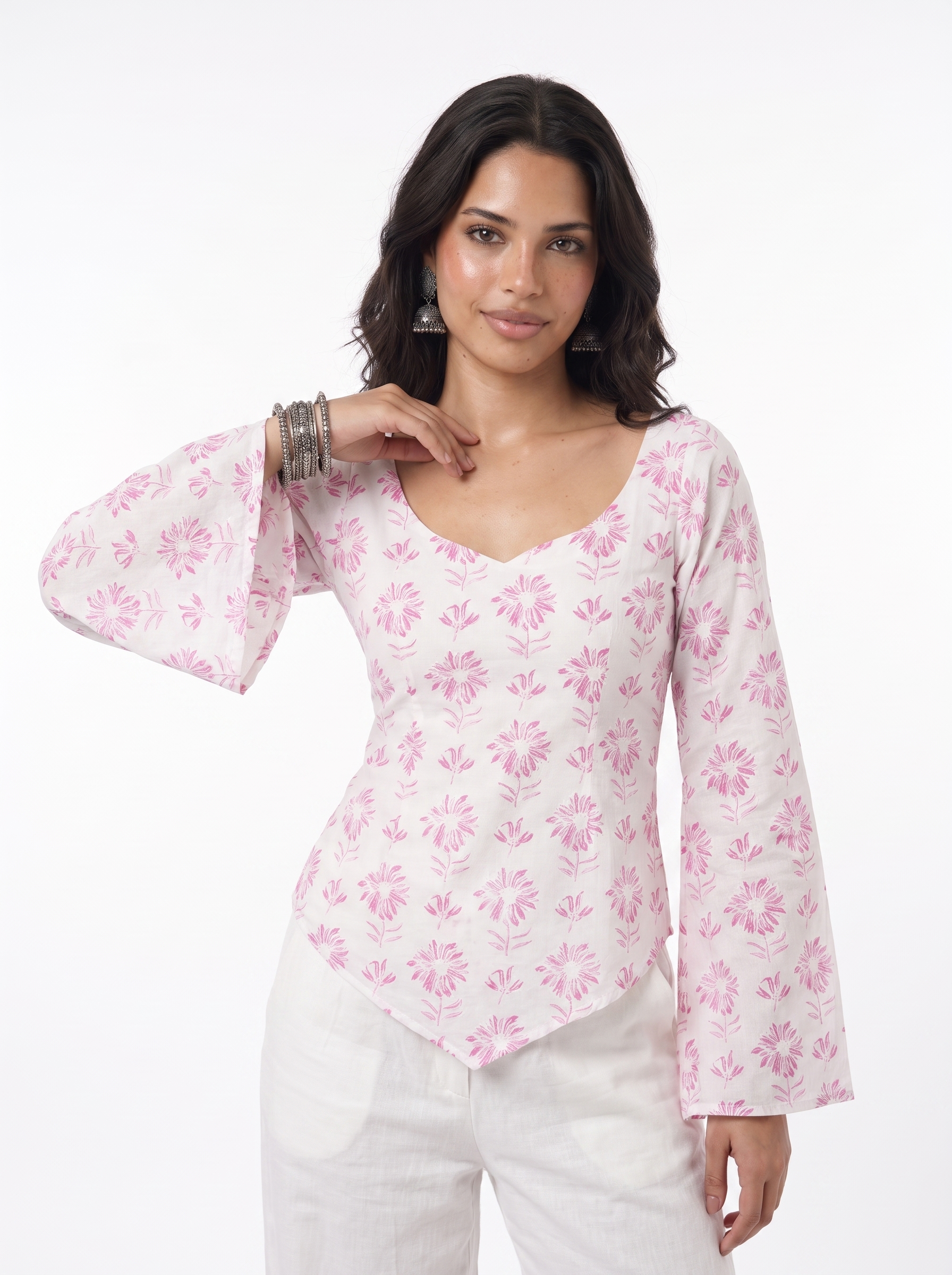 HANS BELL SLEEVED KURTI