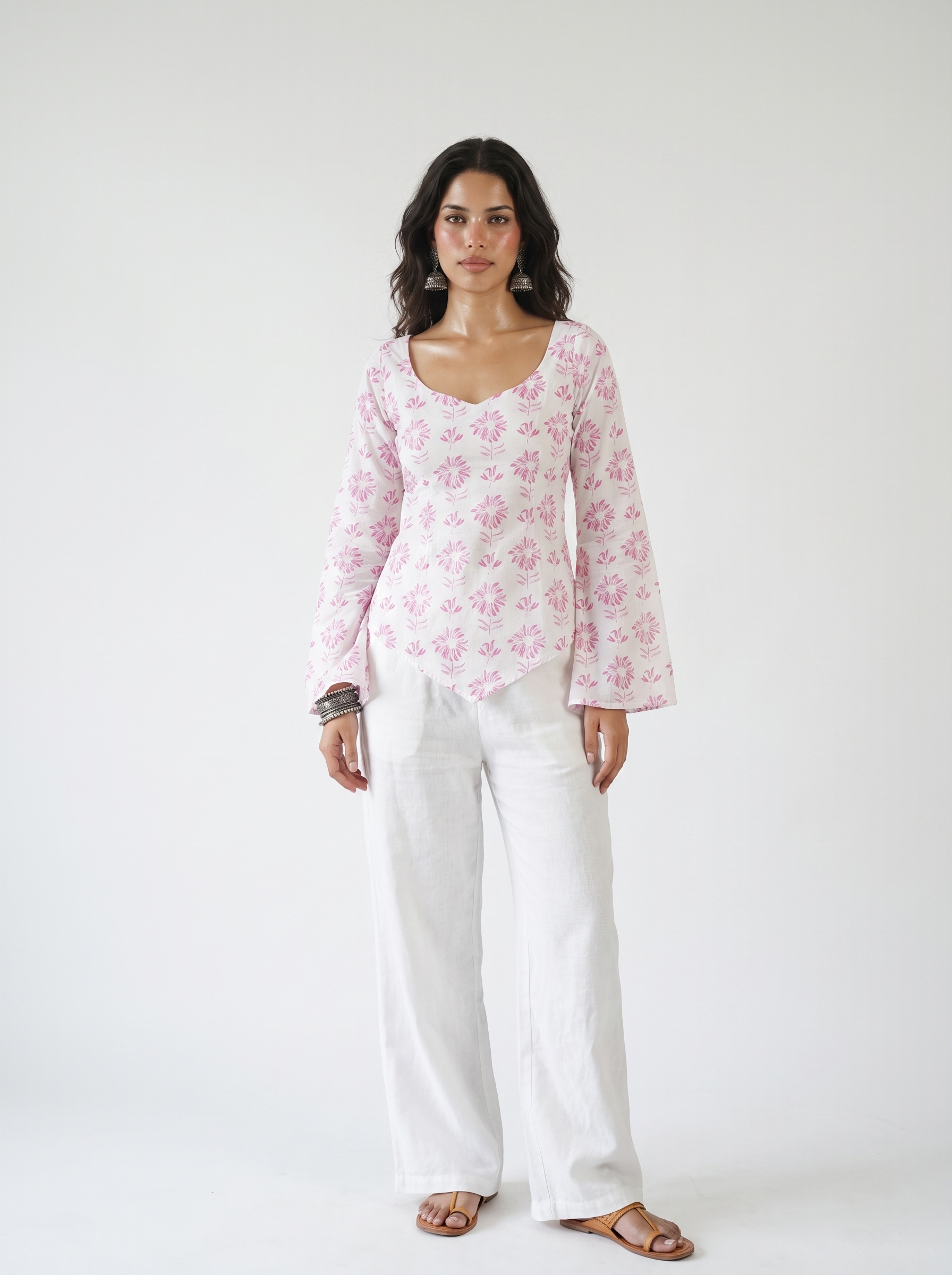 HANS BELL SLEEVED KURTI
