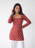 Naaz Full Sleeved Corset Back Kurti