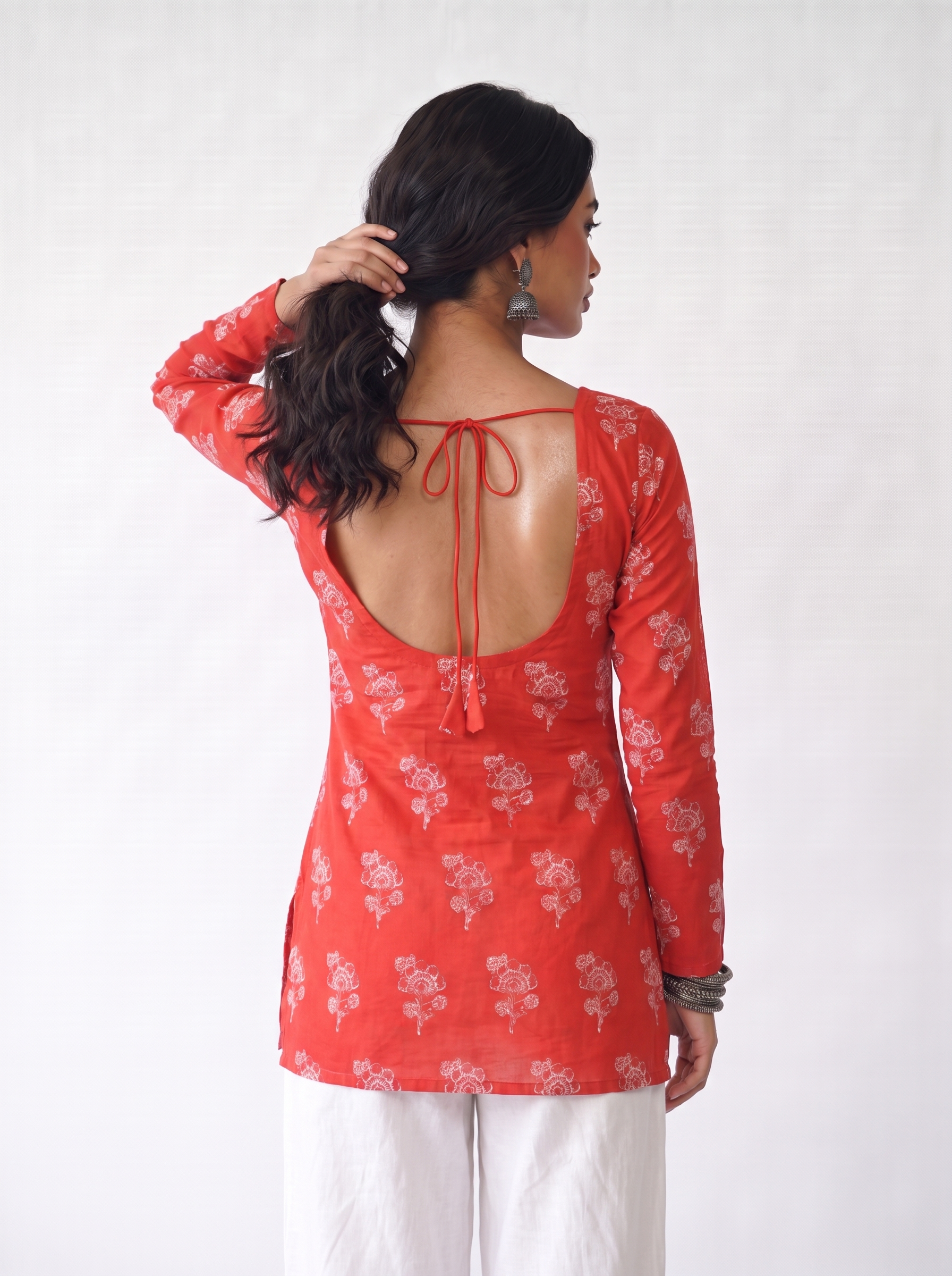 Jugni Deep Back Kurti