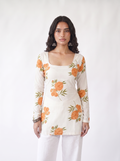 Evaya Full Sleeved Corset Back Kurti