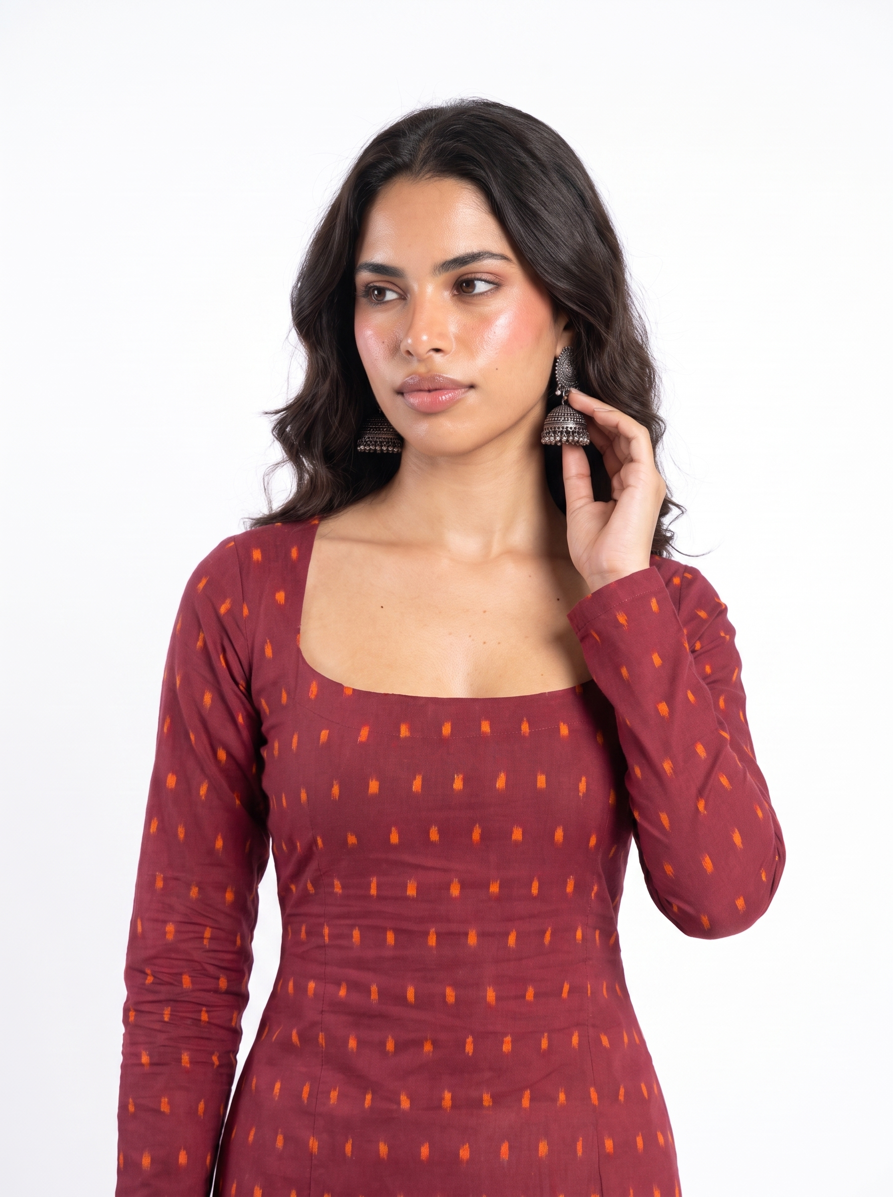 Myra Full Sleeve Corset Kurti