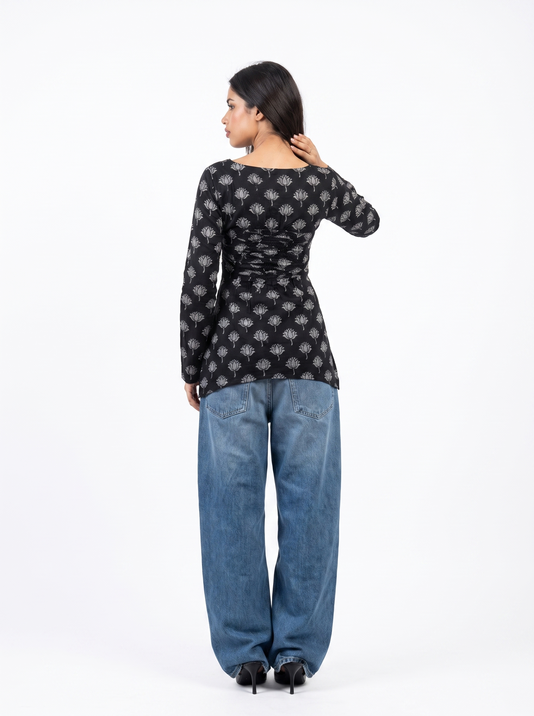 Ziya dual bend Kurti