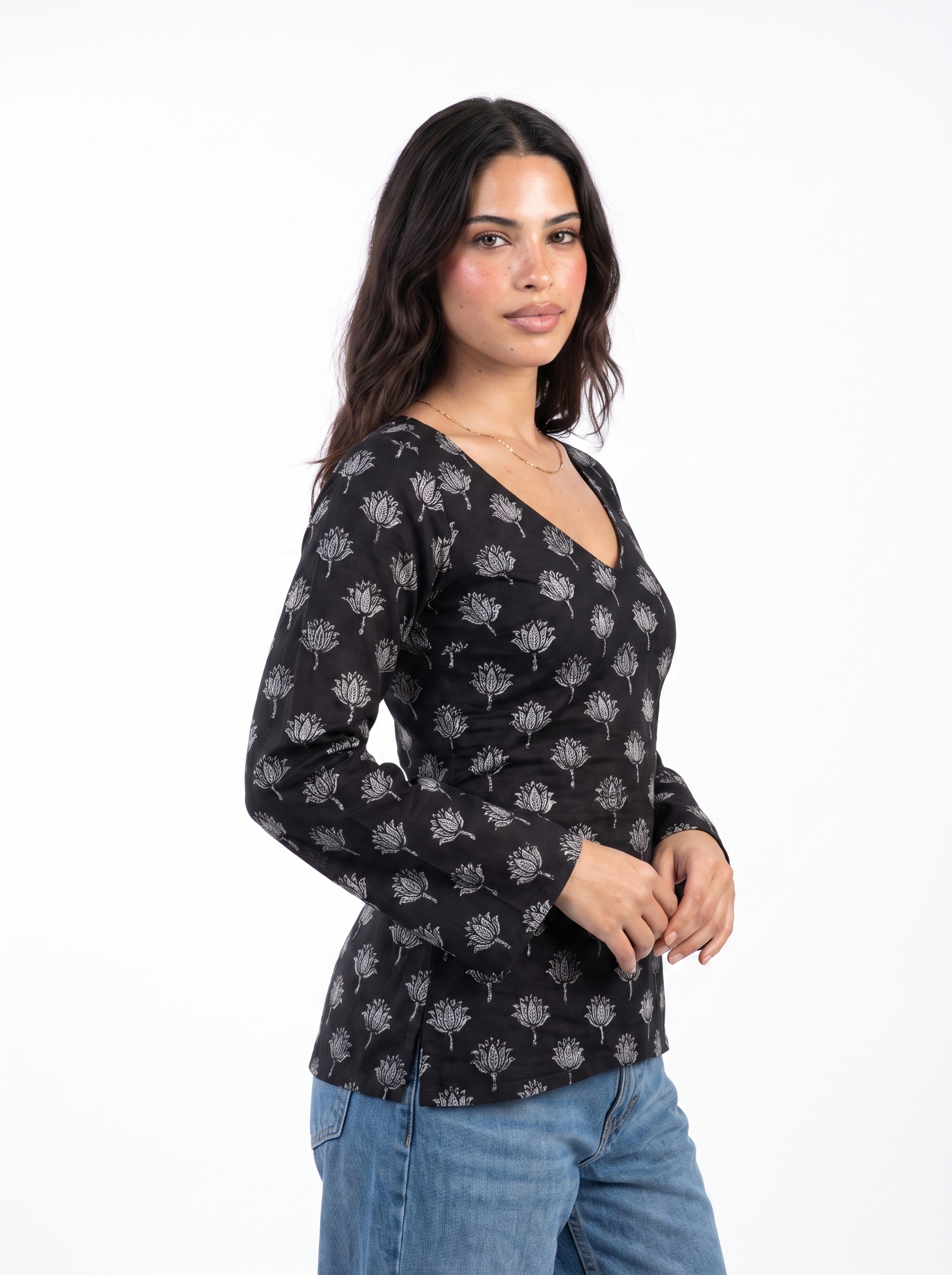 Ziya dual bend Kurti