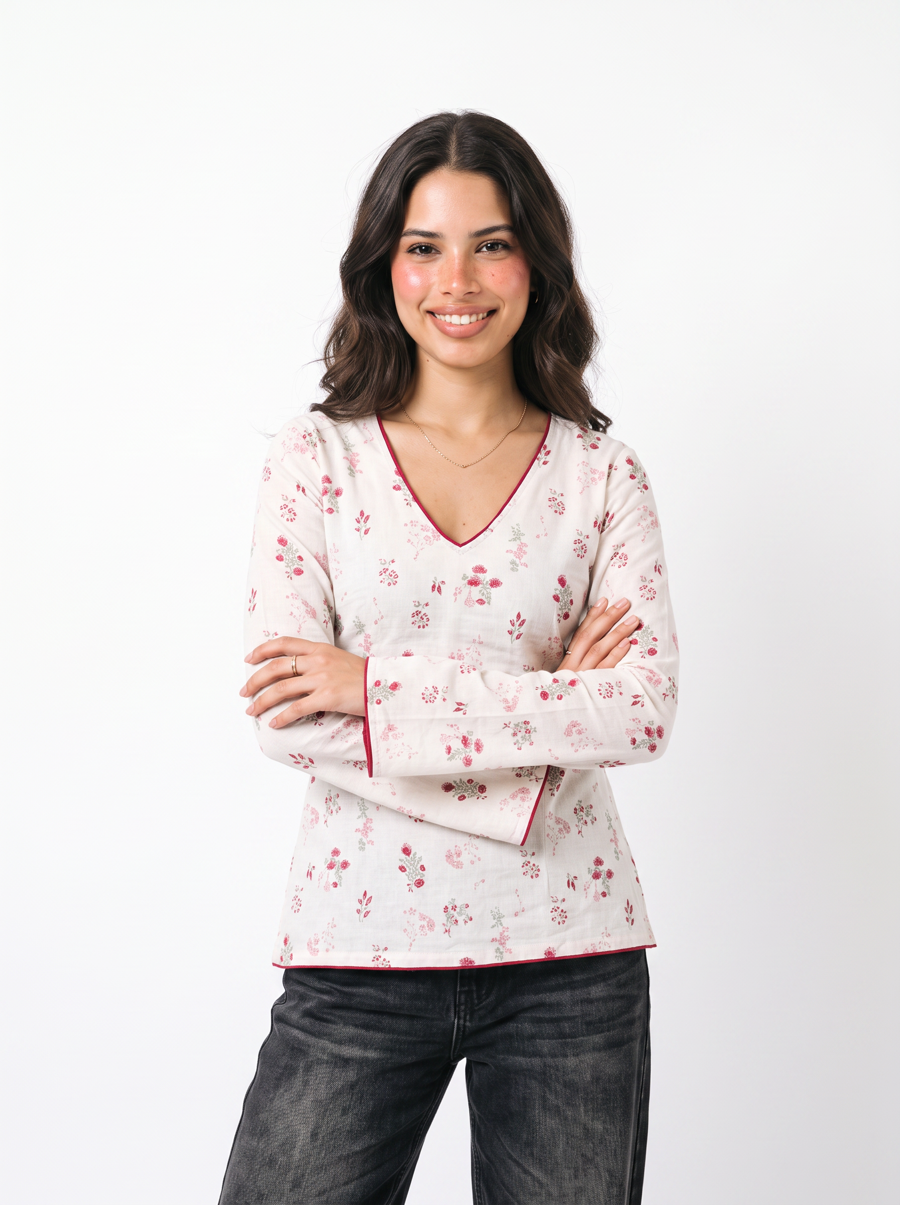 KIMAYA SIDE BEND CORSET KURTI