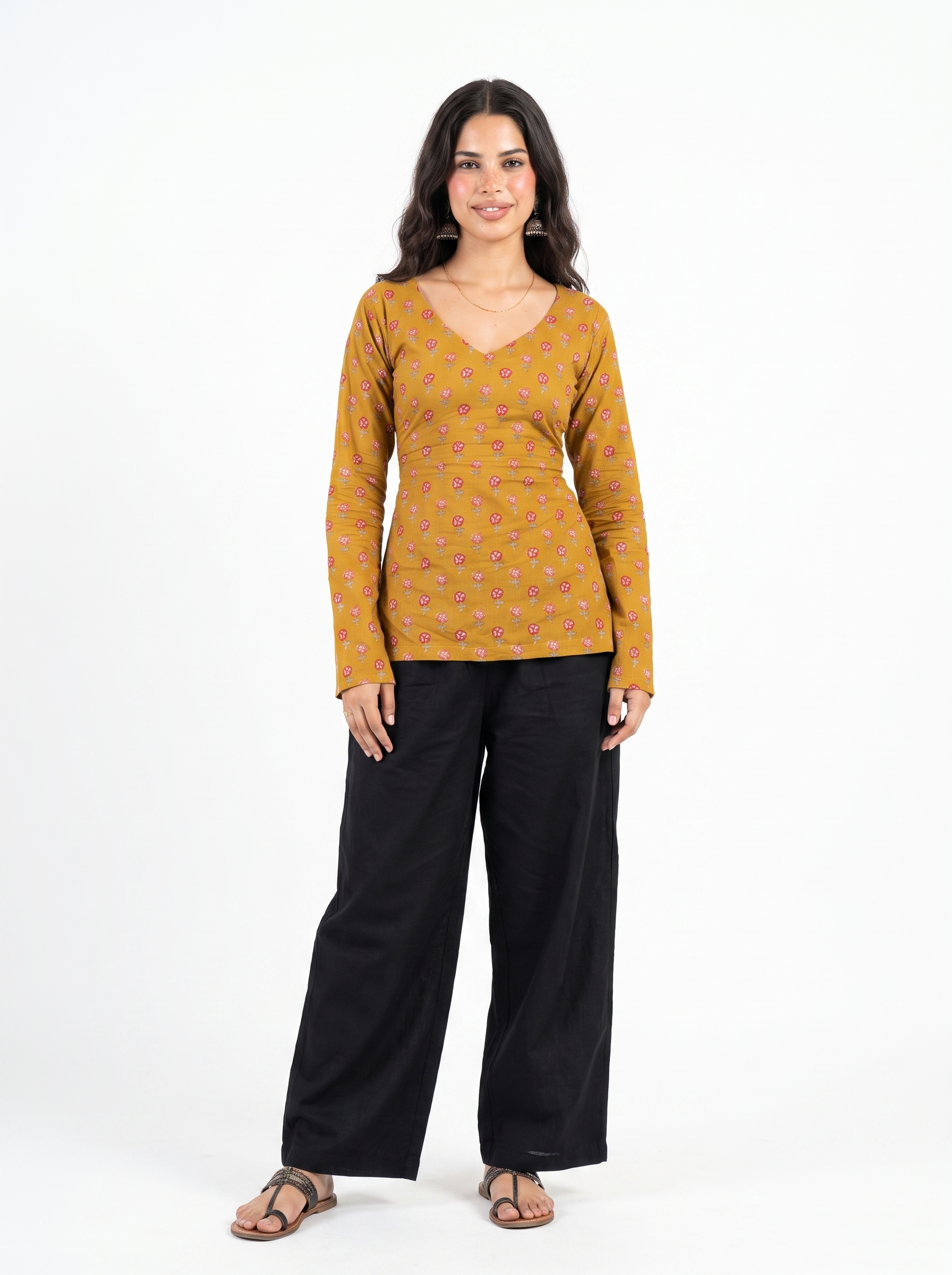 Raasha Bell Sleeve Kurti