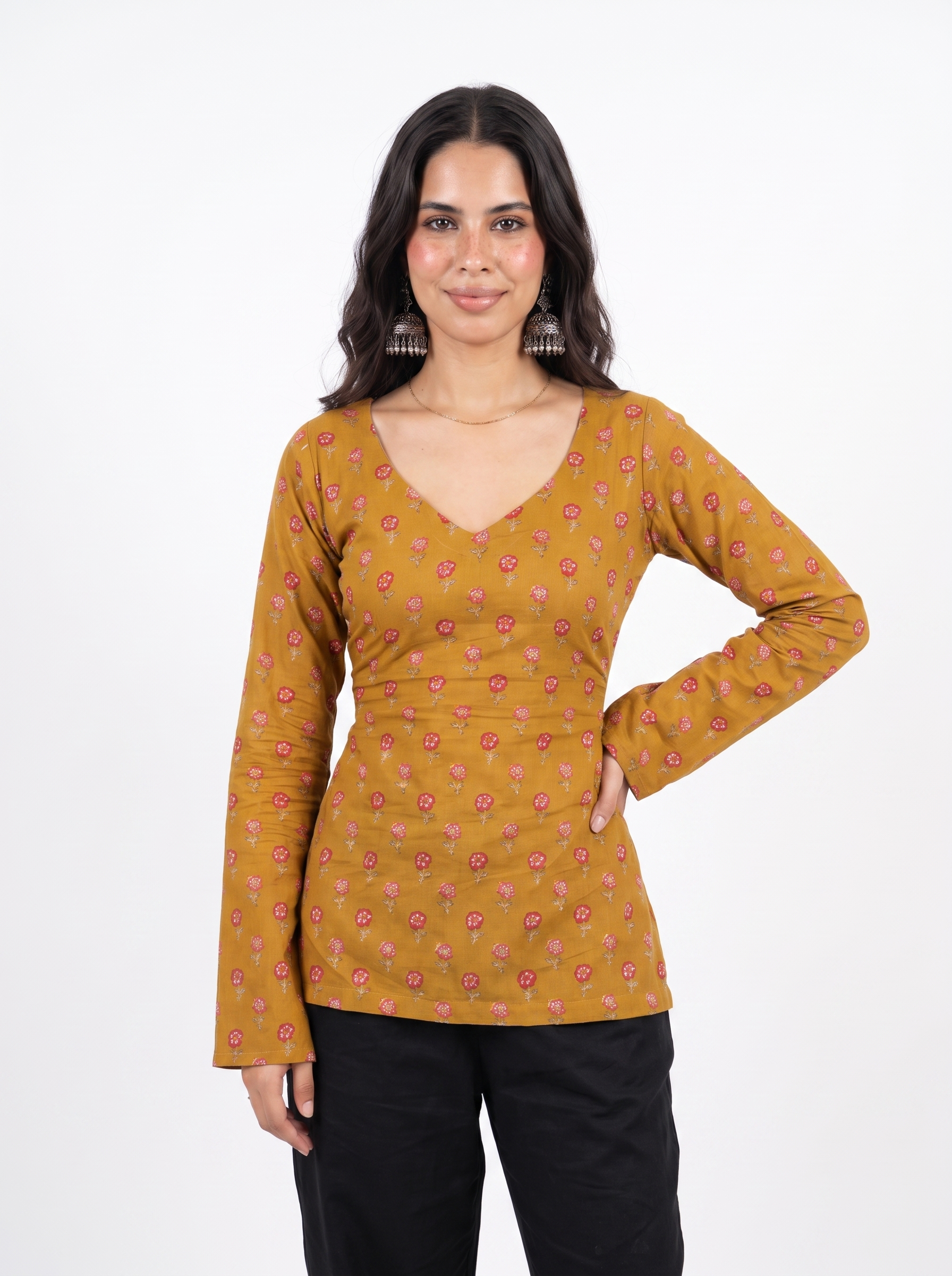 Raasha Bell Sleeve Kurti