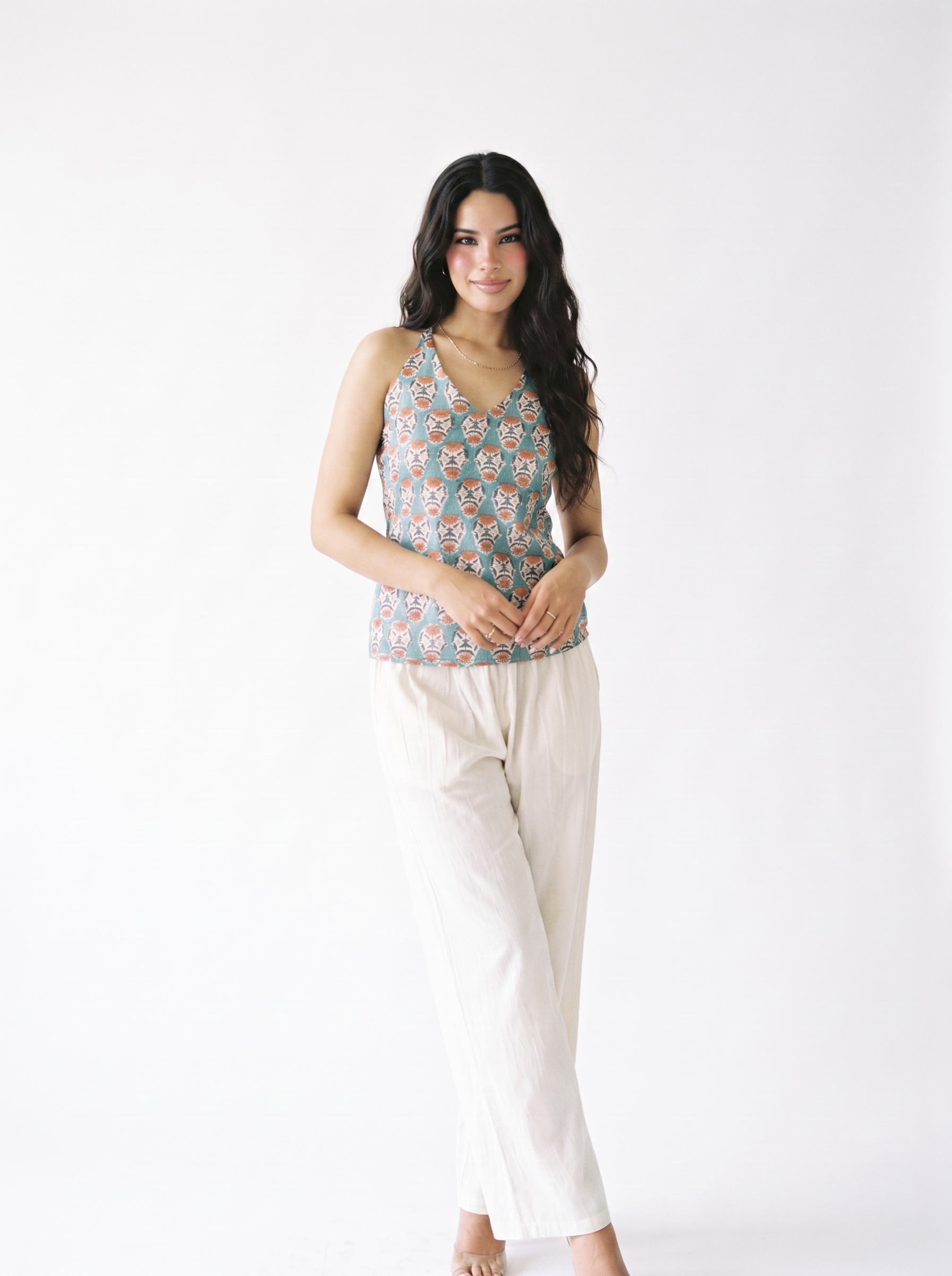 Firoza Halter Neck Top