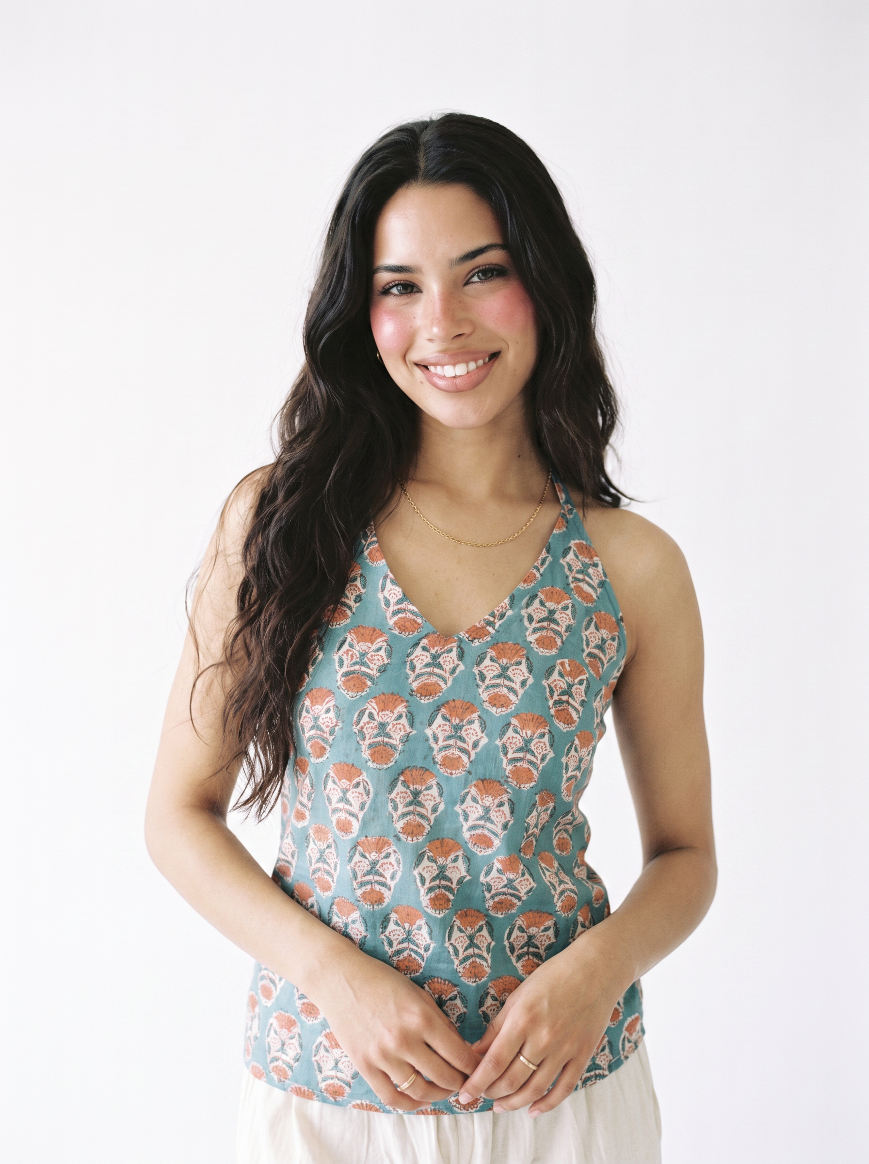 Firoza Halter Neck Top