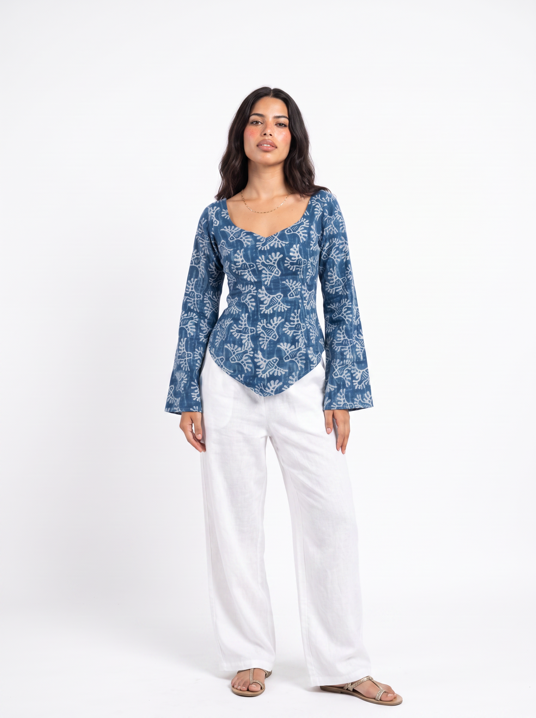 Kiyara Deep Back Kurti
