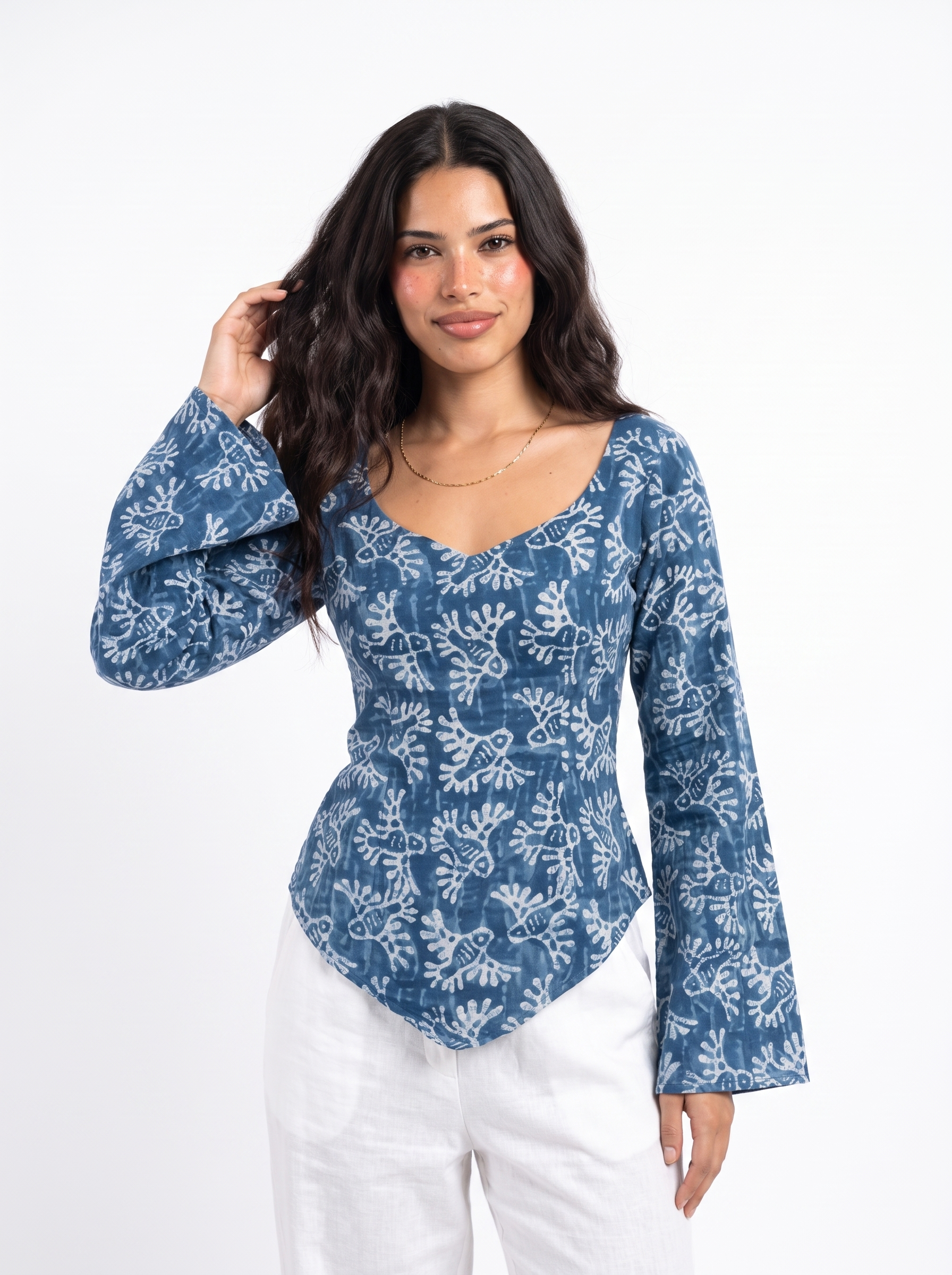 Kiyara Deep Back Kurti