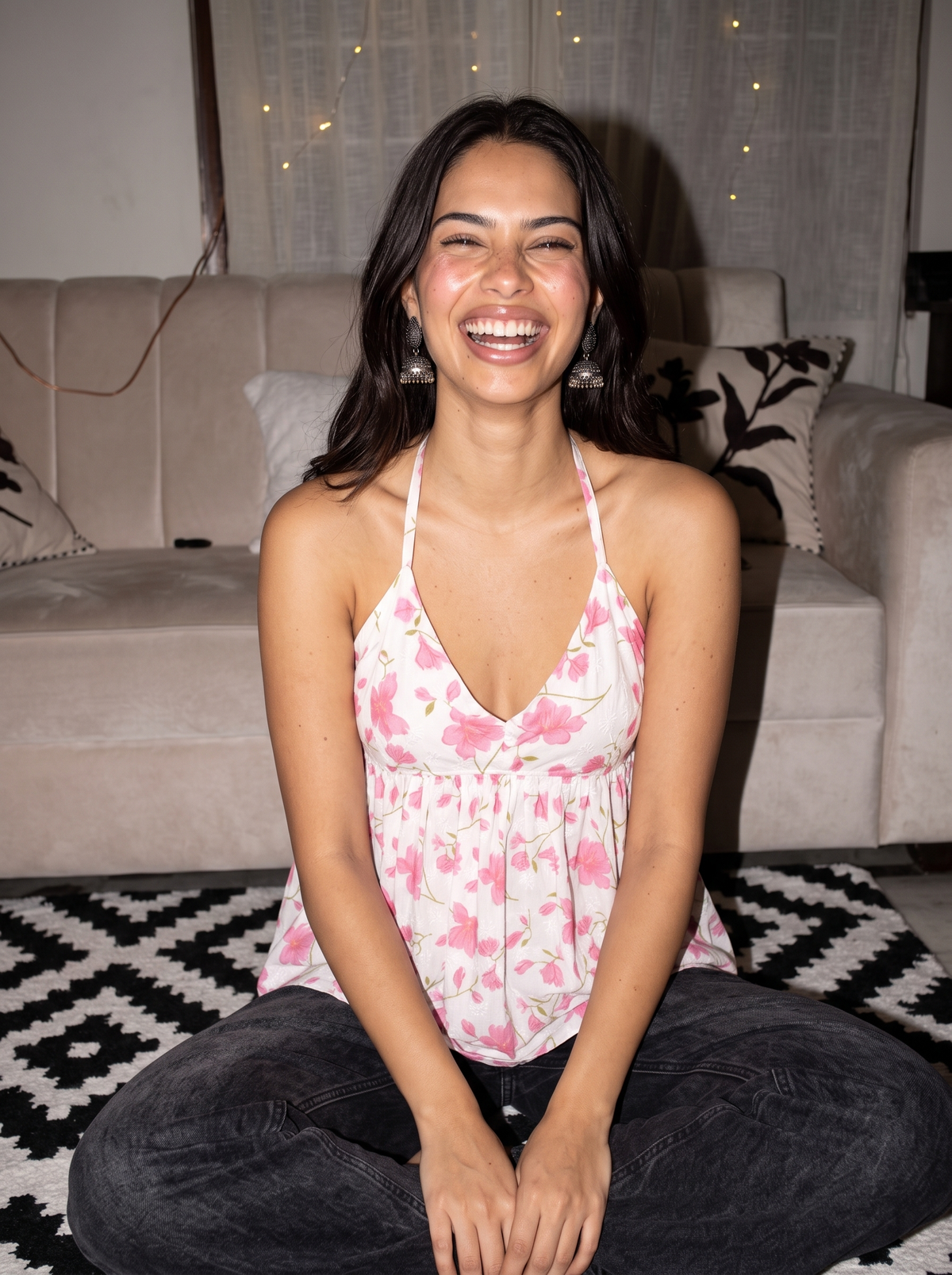 Halter neck
