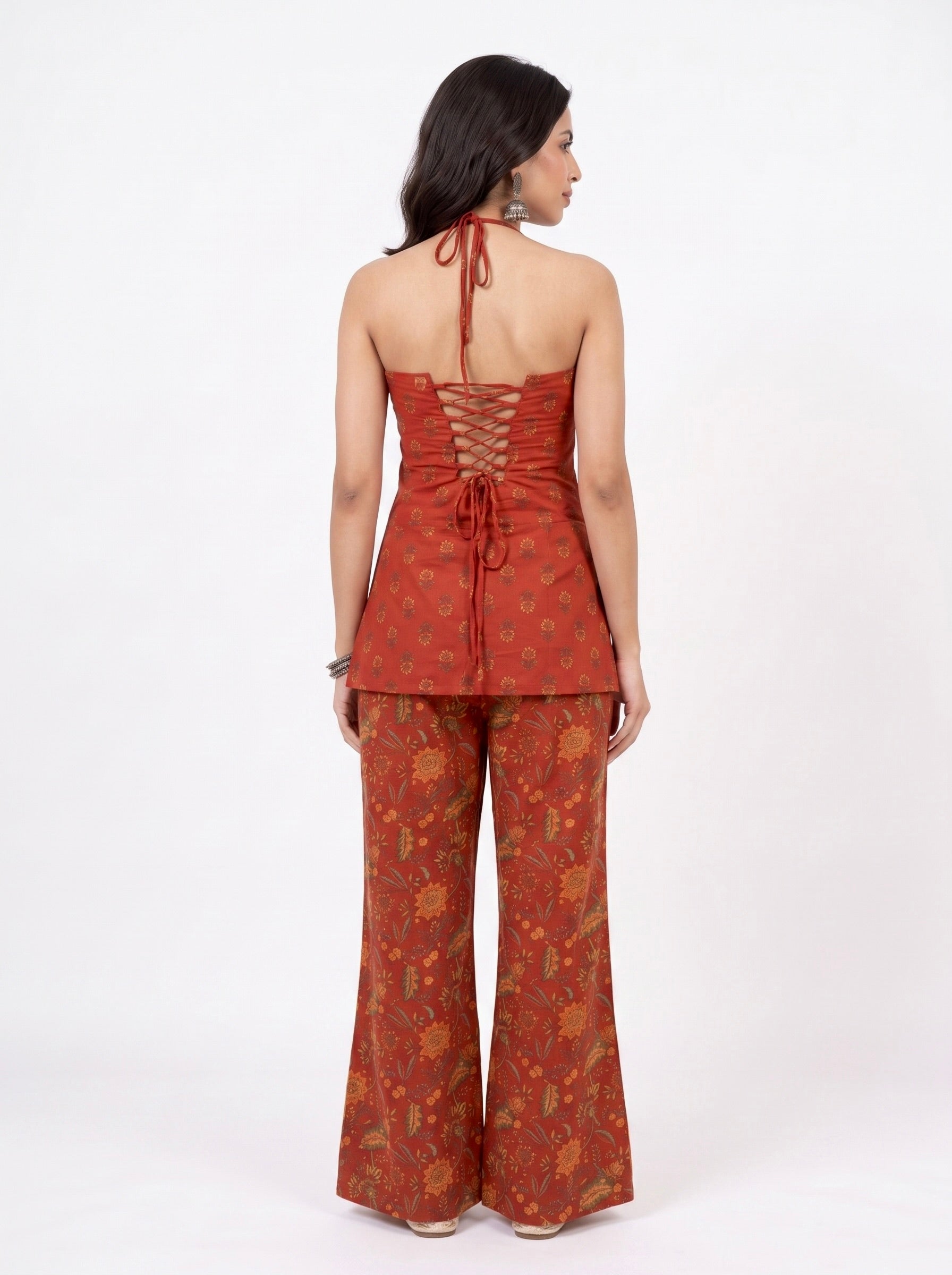 Aarna attached jacket set