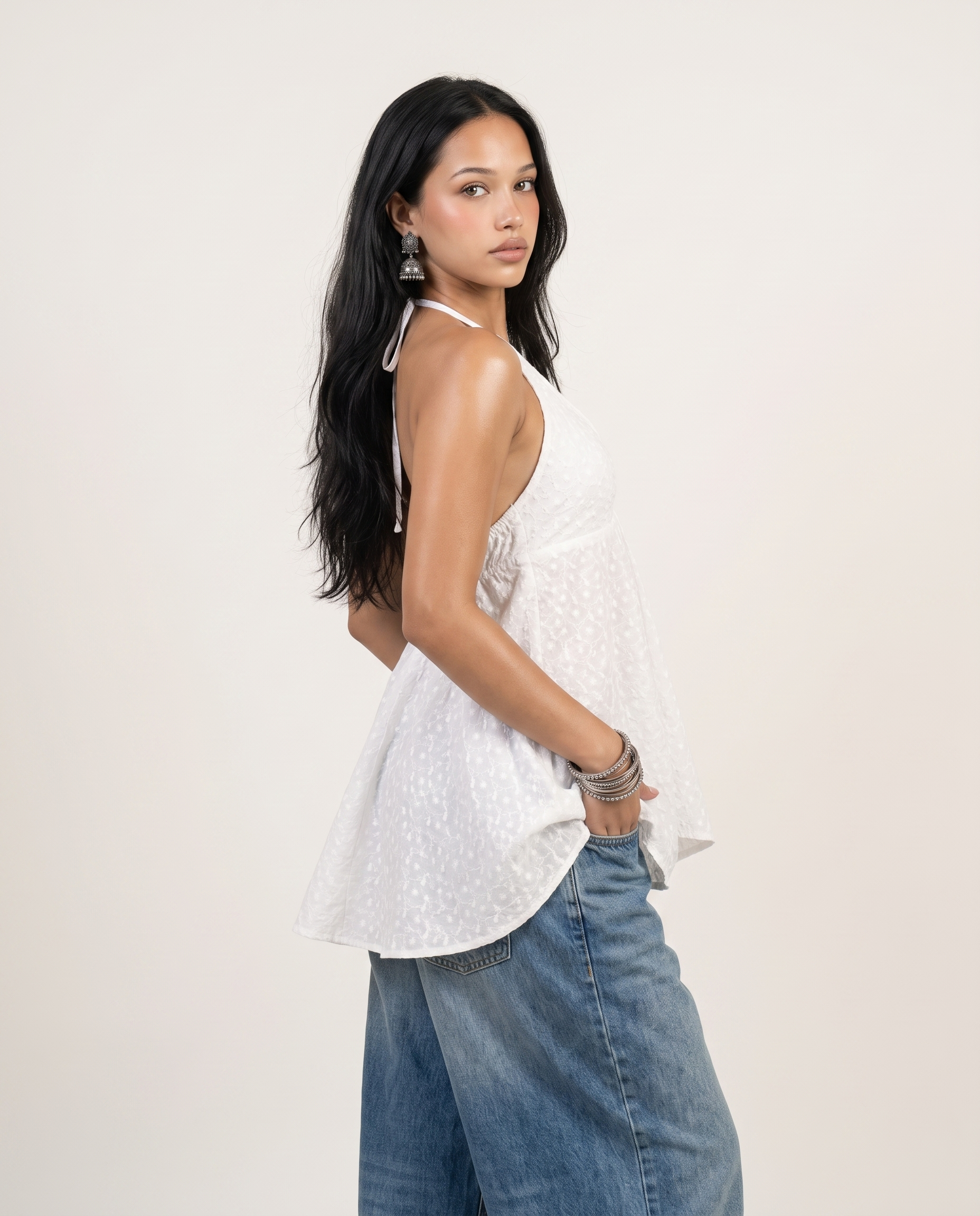 Kazia halter neck top