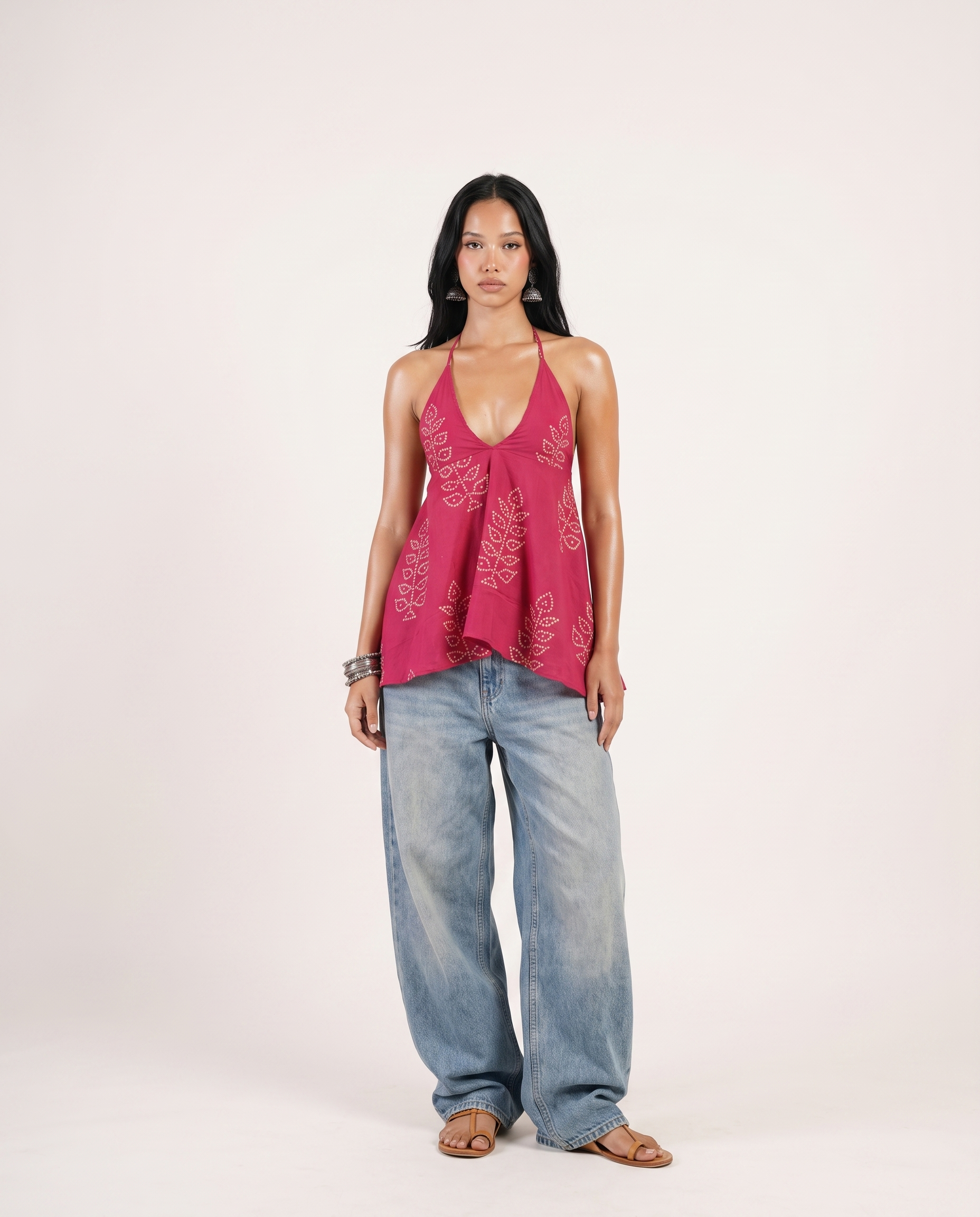 SILVIYA HALTER TOP