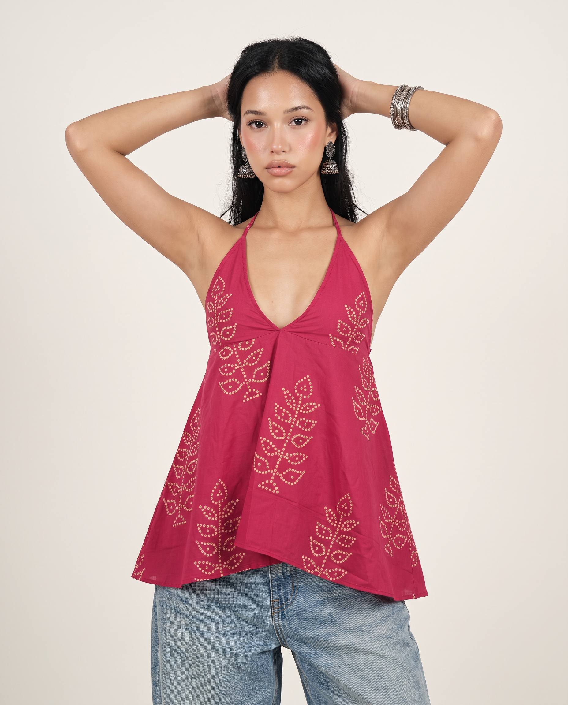 SILVIYA HALTER TOP