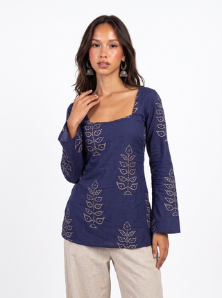 RASHVI BANDHANI DEEP BACK KURTI