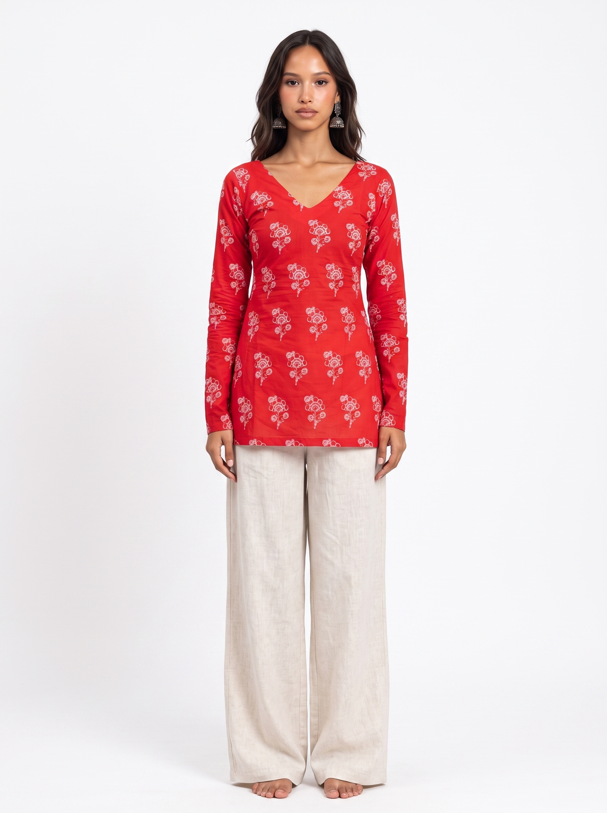 Jugni Deep Back Kurti