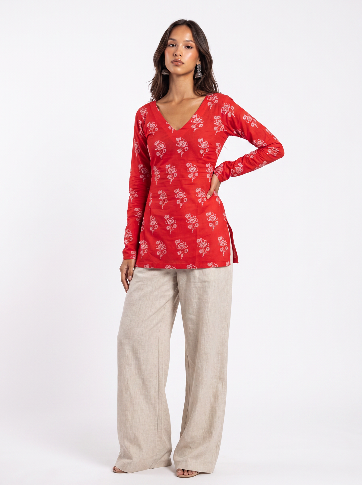 Jugni Deep Back Kurti