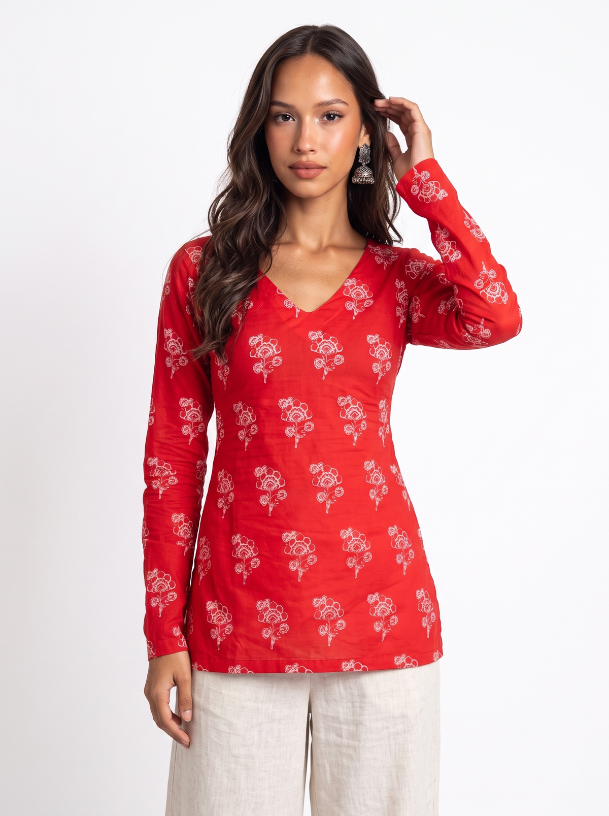 Jugni Deep Back Kurti