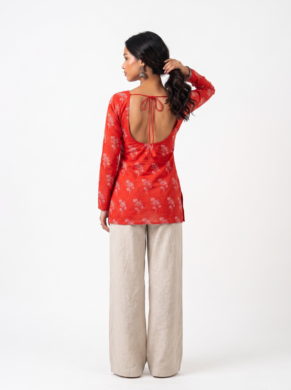 Jugni Deep Back Kurti