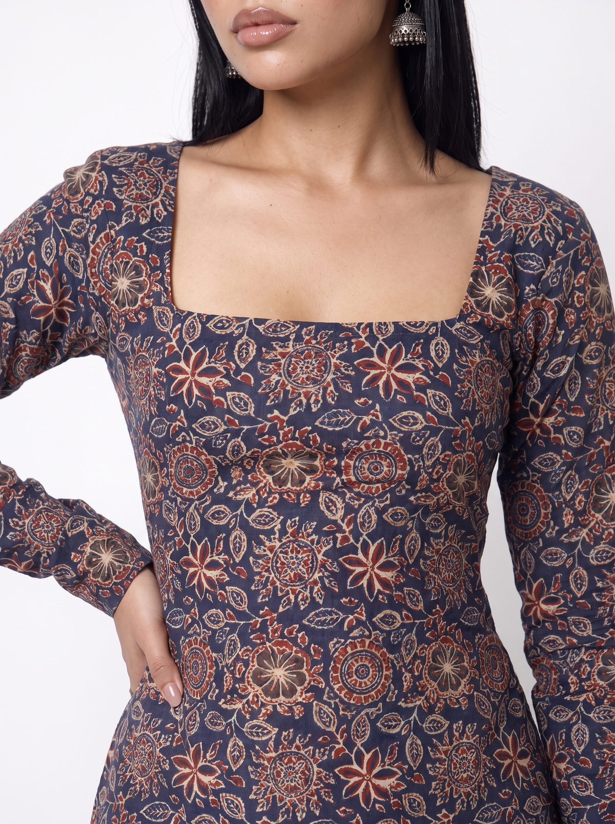 Mehvish Full Sleeved Corset Back Kurti