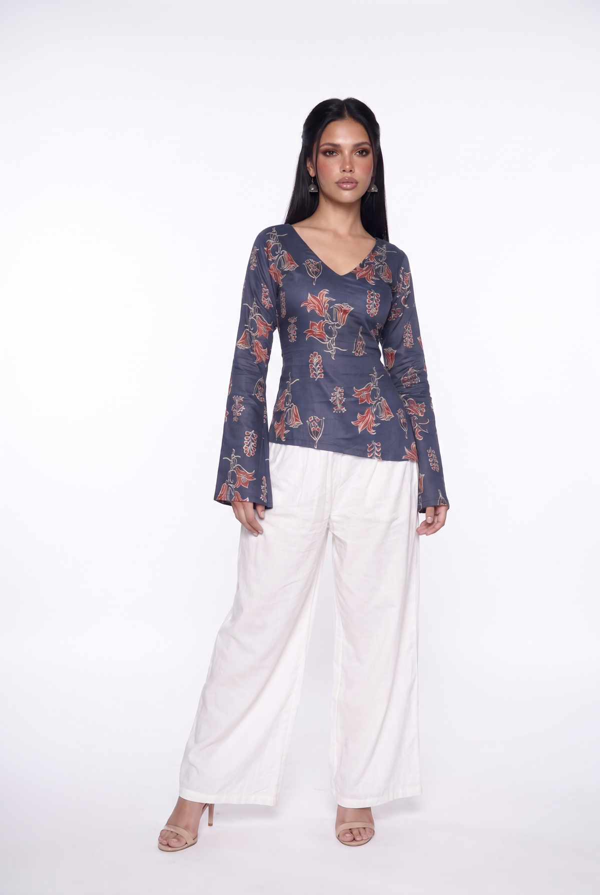 Sia Side Bend Corset Kurti