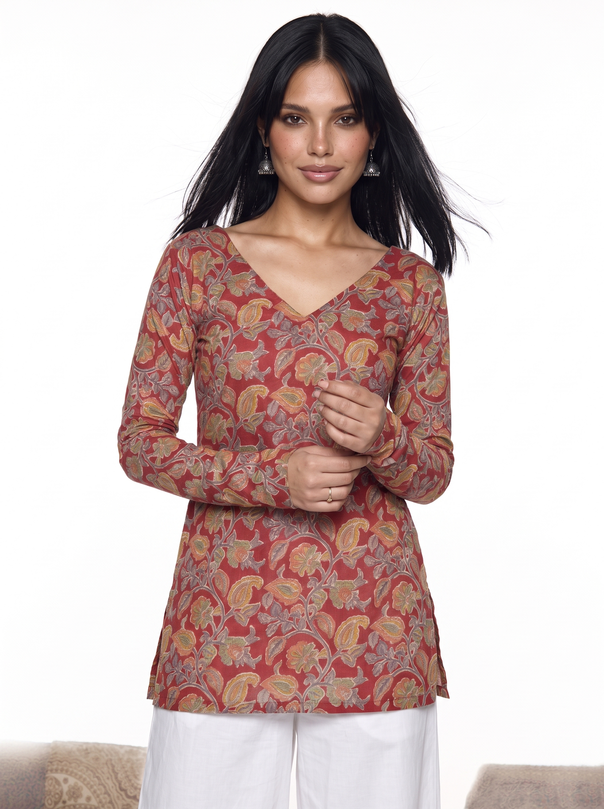 Heer Deep Back Kurti