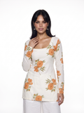 Evaya Full Sleeved Corset Back Kurti