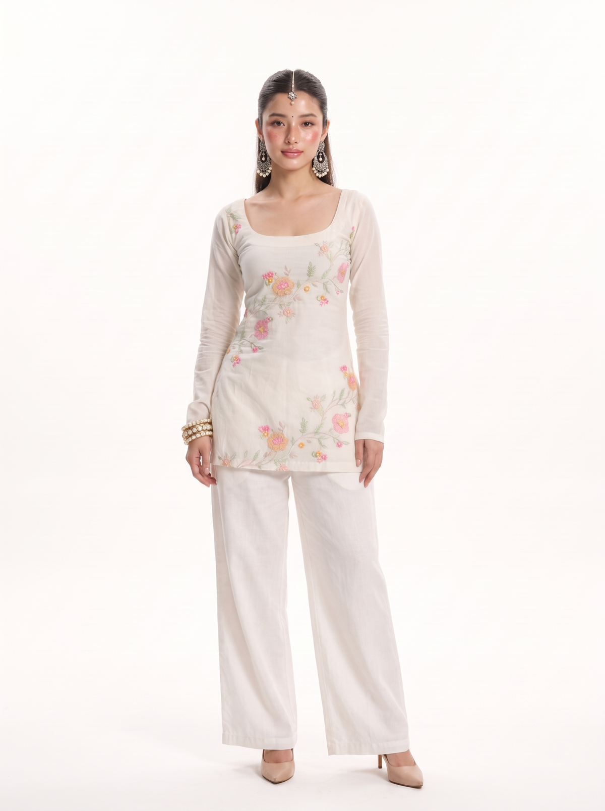 Esha Deep Back Kurti